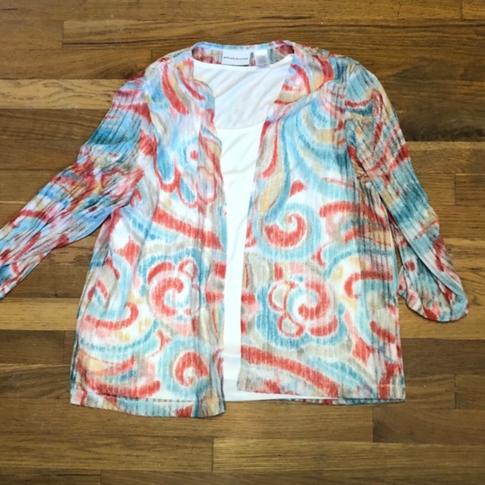 ALFRED DUNNER 2FER SUMMER TOP L